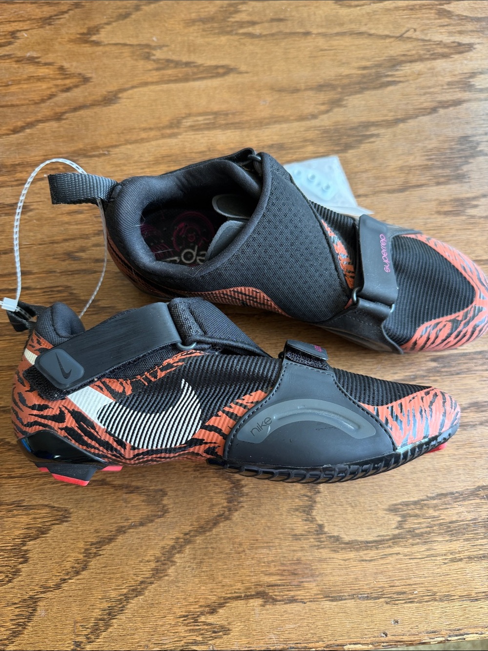 Nike Black and Orange women's cycle Shoes with Tiger Accent - Superrep - Picture 2 of 3